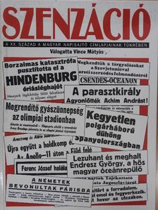 Szenzáció (dedikált példány) [antikvár]