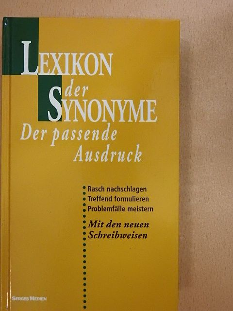 Lexikon der Synonyme [antikvár]