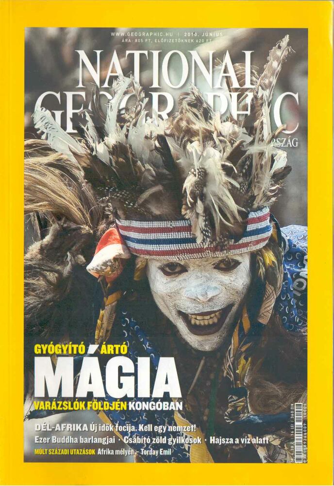 SCHLOSSER TAMÁS - National Geographic Magyarország 2010. június [antikvár]