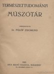 Fülöp Zsigmond - Természettudományi műszótár [antikvár]