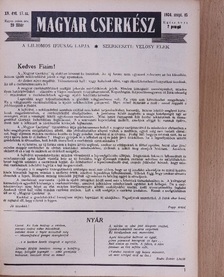 Benedek Béla - Magyar Cserkész 1934. (nem teljes évfolyam)/1935. január-junius [antikvár]