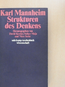 Karl Mannheim - Strukturen des Denkens [antikvár]