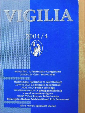Albert Zsuzsa - Vigilia 2004. április [antikvár]