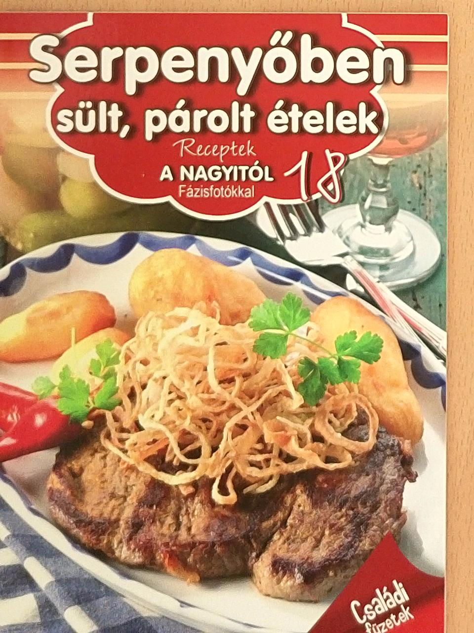 Halmos Mónika - Serpenyőben sült, párolt ételek [antikvár]