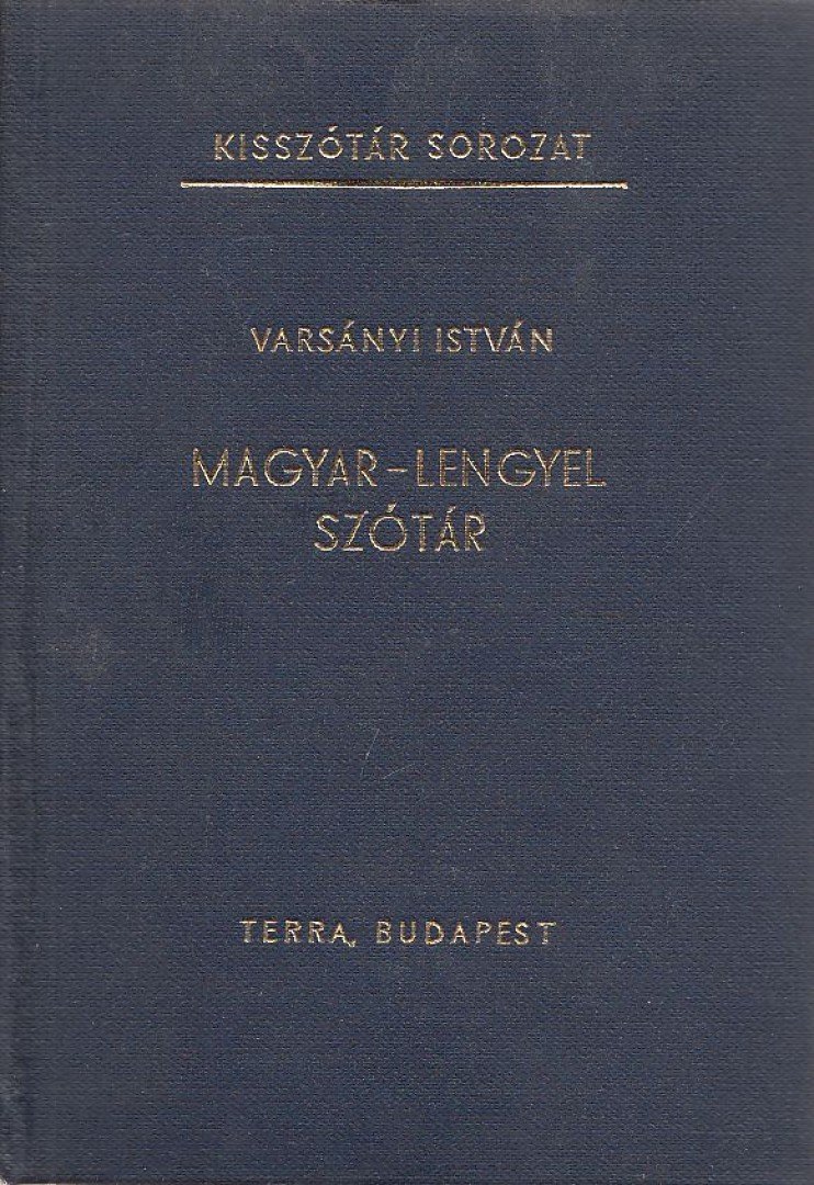 VARSÁNYI ISTVÁN - Magyar-lengyel szótár [antikvár]
