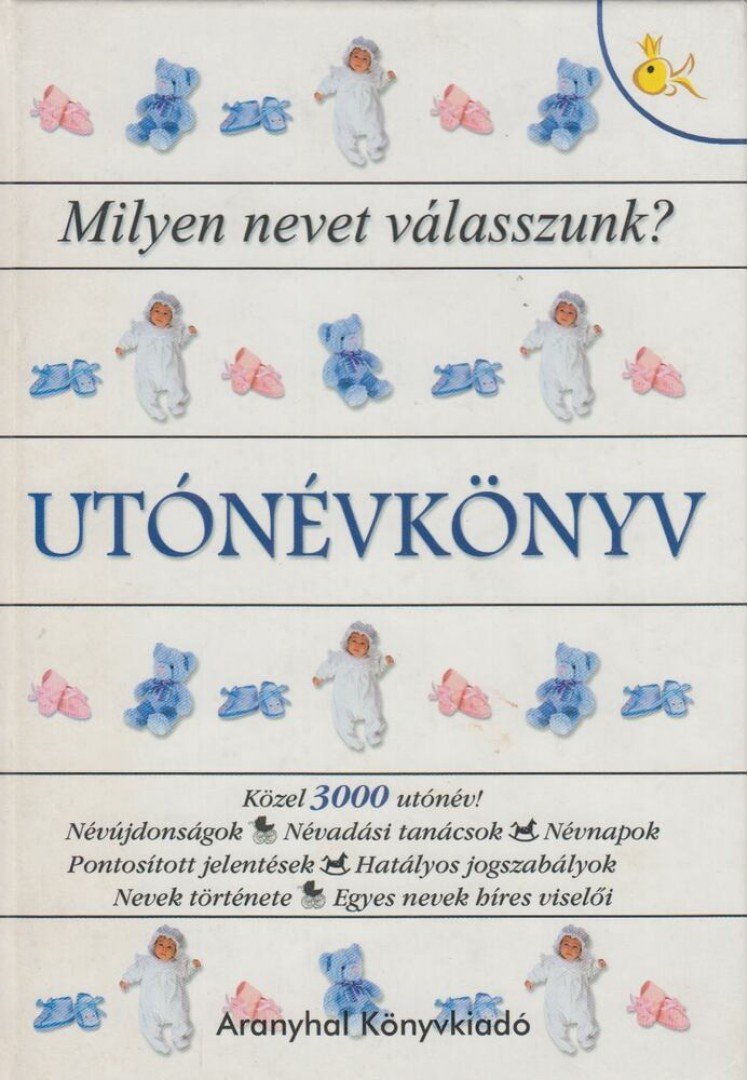 Pálfy Gyula - Utónévkönyv [antikvár]
