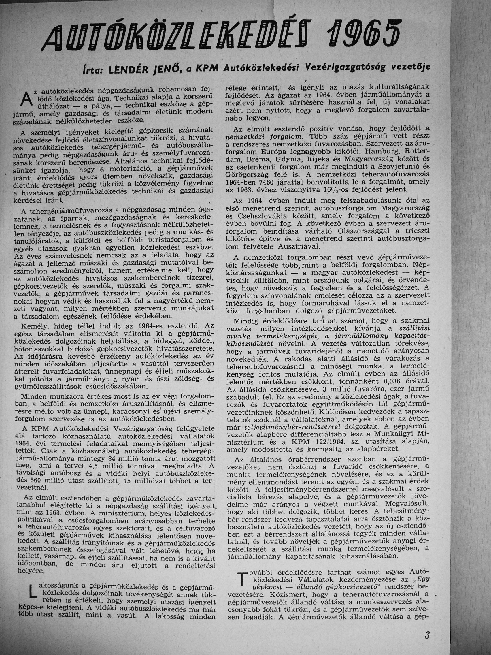 Almássy Tibor - Autó-Motor 1965. (nem teljes évfolyam) [antikvár]