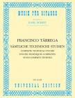 TÁRREGA, FRANCISCO - SAEMTLICHE TECHNISCHE STUDIEN FÜR GITARRE (KARL SCHEIT)