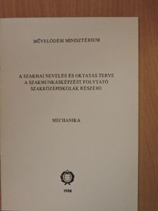 Szedik György - Mechanika [antikvár]