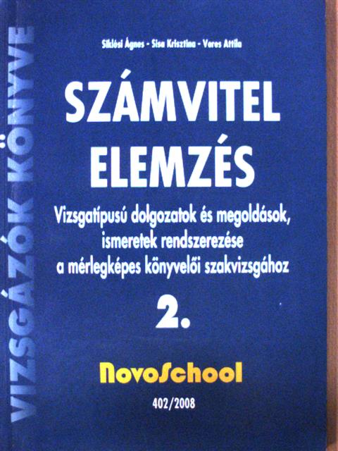 Siklósi Ágnes - Számvitel elemzés 2. [antikvár]