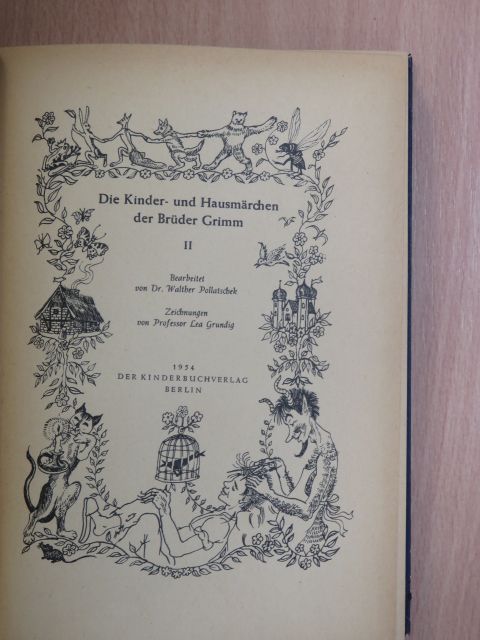 Jacob Grimm - Die Kinder- und Hausmärchen der Brüder Grimm II. [antikvár]
