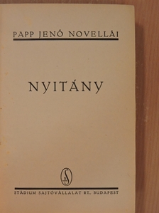 Papp Jenő - Nyitány [antikvár]