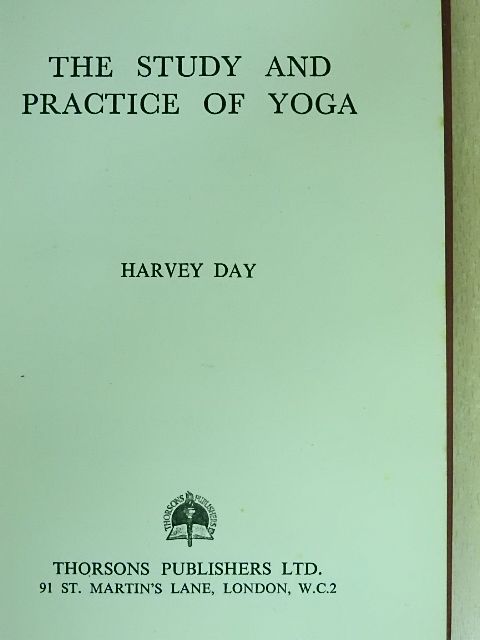 Harvey Day - The study and practice of yoga [antikvár]