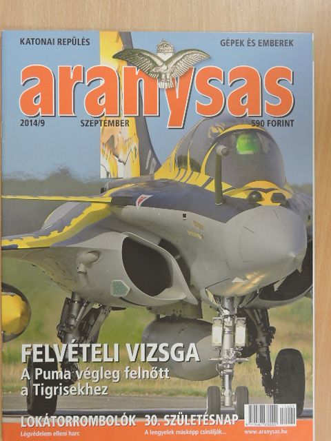Johan Franken - Aranysas 2014. szeptember [antikvár]