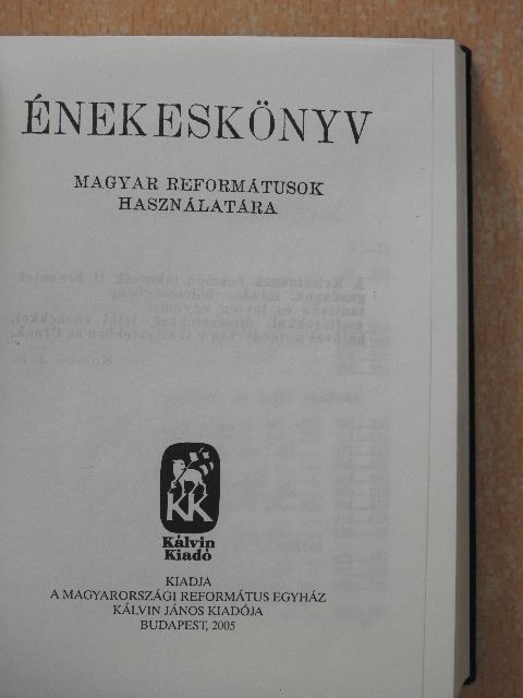 Énekeskönyv [antikvár]