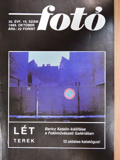 Fátrai Mária - Fotó 1989. október [antikvár]