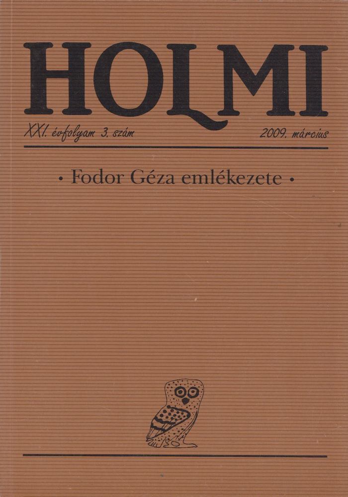 Réz Pál - Holmi 2009. március [antikvár]