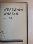 Buchinger Manó - Népszava naptár 1934 [antikvár]