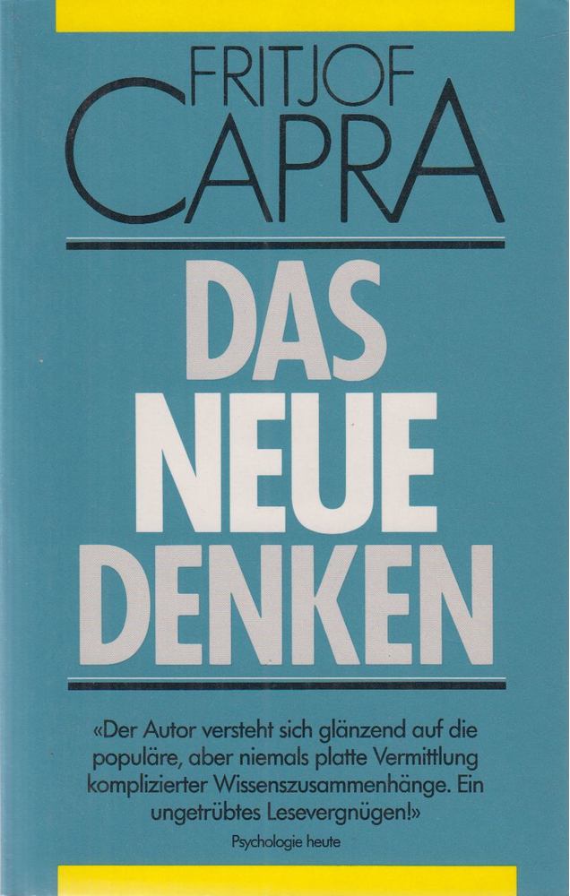 Capra, Fritjof - Das neue Denken [antikvár]