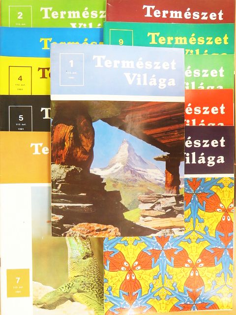Andrási Ferenc - Természet Világa 1981. (nem teljes évfolyam) [antikvár]