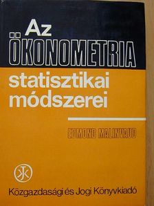 Edmond Malinvaud - Az ökonometria statisztikai módszerei [antikvár]