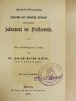 Dr. Joseph Anton Keller - Hundertneunzig lehrreiche und erbauliche Beispiele zum heiligen Sakrament der Priesterweihe (gótbetűs) [antikvár]