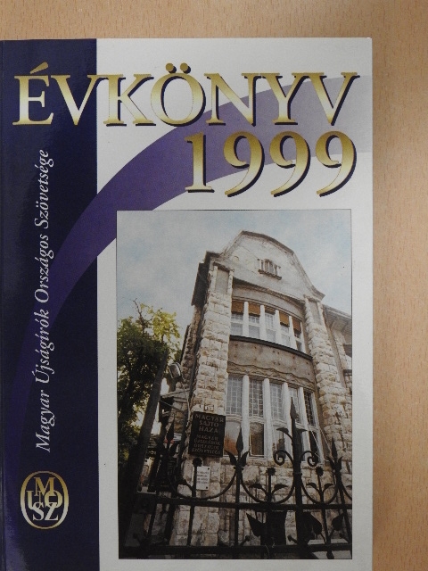 Magyar Újságírók Országos Szövetsége évkönyv 1999 [antikvár]