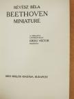 Révész Béla - Beethoven miniature [antikvár]