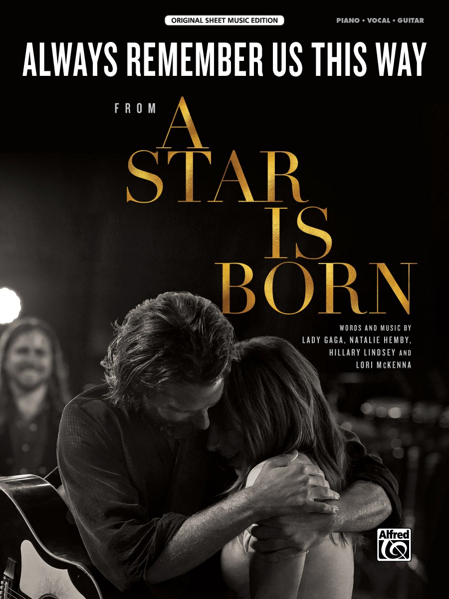 ALWAYS REMEMBER US THIS WAY (FROM A STAR IS BORN) PIANO / VOCAL / GUITAR