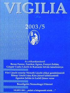 Ágoston Julián - Vigilia 2003. május [antikvár]