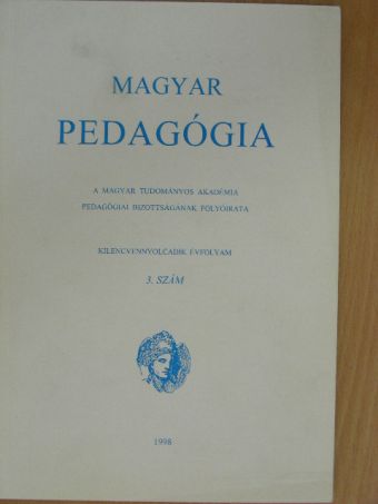 Balassa Katalin - Magyar Pedagógia 1998/3. [antikvár]