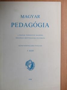 Balassa Katalin - Magyar Pedagógia 1998/3. [antikvár]