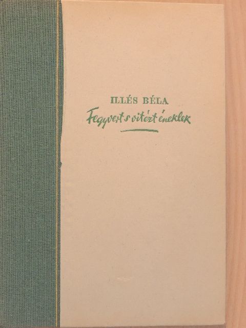Illés Béla - Fegyvert s vitézt éneklek [antikvár]