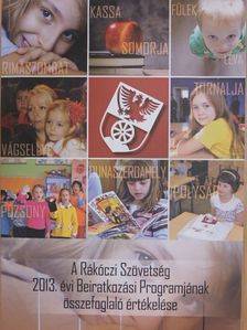 A Rákóczi Szövetség 2013. évi Beiratkozási Programjának összefoglaló értékelése [antikvár]
