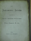 Pócsi Zombath M. - Gróf Széchenyi István viszonya az 1848-diki törvényes átalakuláshoz [antikvár]