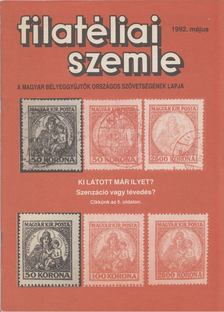 SIMON GY. FERENC - Filatéliai szemle 1992. május [antikvár]