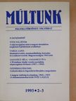 Balázs György - Múltunk 1993/2-3. [antikvár]