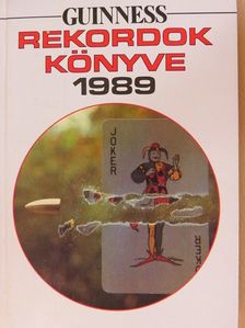 Guinness rekordok könyve 1989 [antikvár]