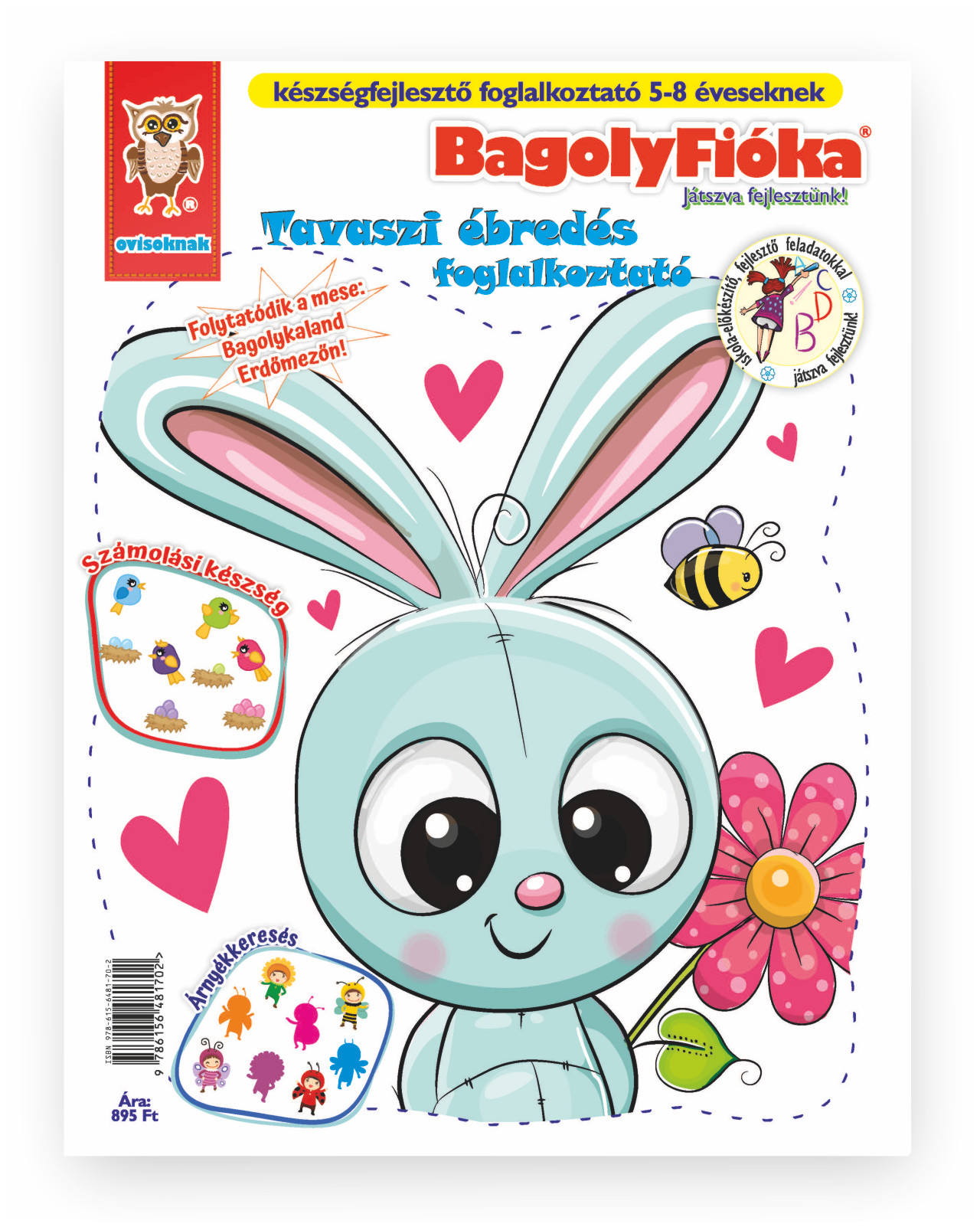 Jánossy Gábor[szerk.]-Jánossy-Kármán Mónika - BagolyFióka kreatív foglalkoztató füzet - Tavaszi ébredés