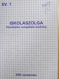 Iskolaszolga 2004. szeptember-2005. június [antikvár]
