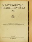 Magyarország helységnévtára 1937 [antikvár]