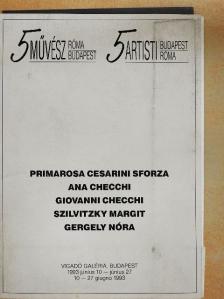 5 művész Róma/Budapest [antikvár]