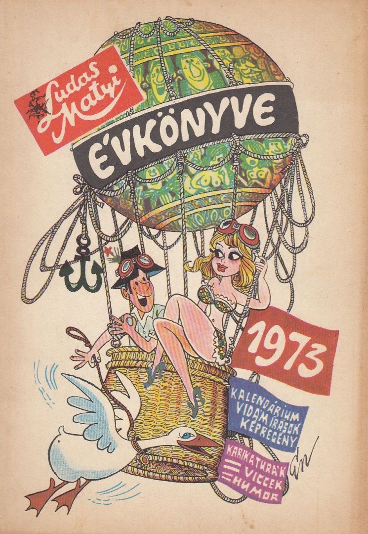 Tabi László - Ludas Matyi évkönyve 1973. [antikvár]
