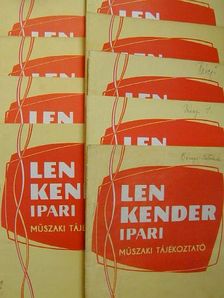 Len, Kender Ipari Műszaki Tájékoztató 1964. (nem teljes évfolyam) [antikvár]