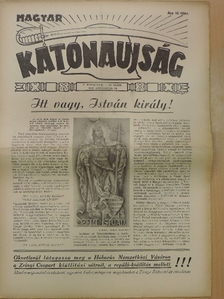 Magyar katonaujság 1942. augusztus 14. [antikvár]