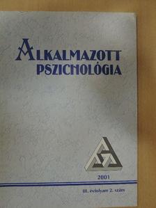Berkics Mihály - Alkalmazott Pszichológia 2001/2. [antikvár]