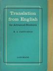 D. H. Lawrence - Translation from English for Advanced Students [antikvár]