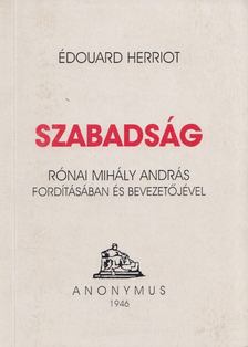 Herriot, Edouard - Szabadság [antikvár]