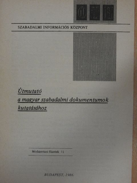 Kincses István - Útmutató a magyar szabadalmi dokumentumok kutatásához [antikvár]