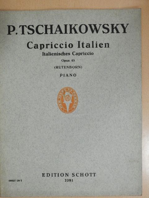 P. Tschaikowsky - Capriccio Italien [antikvár]